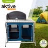 Mueble Plegable Cocina Camping Con Paravientos Aktive