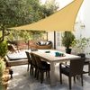 Toldo Sombreo Triangular Aktive Garden Color Crema