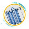 Silla Plegable Fija Aluminio Aktive Beach - Marinera