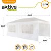 Carpa Plegable Aktive Garden Polietileno Color Blanco