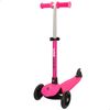 Patinete 3 Ruedas Fucsia C/manillar Desmontable Eezi