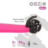 Patinete 3 Ruedas Fucsia C/manillar Desmontable Eezi