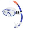 Aqua Sport Set Gafas De Buceo Visión 150º Y Tubo Niños Azul