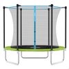 Cama Elástica Infantil Acero Máx.50 Kg - Aktive. Verde, Negro Y Azul