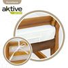 Conjunto Jardín En Madera De Acacia Con Mesa, Banco Y 2 Sillones Aktive Garden