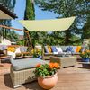 Toldo Sombreo Rectangular Aktive Garden Color Crema