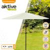 Sombrilla Para Terraza Y Jardín Ø270 Cm C/protección Uv50 Aktive