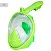 Máscara De Snorkel Verde Infantil Aqua Sport, Para Mayores De 3 Años.