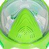 Máscara De Snorkel Verde Infantil Aqua Sport, Para Mayores De 3 Años.