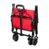 Carro Transporte Plegable 4 Ruedas 65x40x48/94 Cm - Aktive. Rojo