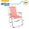 Silla Plegable Fija Aluminio Coral Aktive