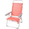 Silla Baja Reclinable Aluminio Coral Aktive