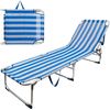 Tumbona Plegable De Aluminio 3 Posiciones Aktive Beach