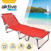 Tumbona De Playa Plegable Con Respaldo Reclinable Aktive Beach