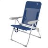 Silla De Playa Plegado Slim Aktive, Reclinable En 6 Posiciones Antivuelco, Medidas 47x60x94cm, Peso Máx. 110 Kg.