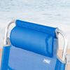 Aktive Silla De Playa Plegable Azul 8 Posiciones 47x49x82 Cm