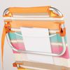 Aktive Silla De Playa Plegable Multicolor Rayas 4 Posiciones 51x45x76 Cm