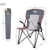 Silla Plegable De Camping Plegable Antivuelco Aktive, 59x68x97cm, Estable Y Portátil