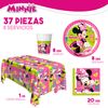 Set De Fiesta 37 Piezas Minnie Mouse