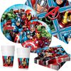 Set De Mesa Infantil Avengers 89 Piezas