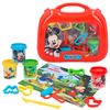 Kit Maletín Plastilina Mickey Con 4 Botes De 57 G, Accesorios Y Tapete Disney