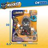 Supermasked Whispers Figura De Acción Stretchy