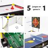 Cb Games - Mesa Multijuegos 5 En 1 Para Niños Y Niñas, 90x43x68 Cm