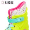 Cb Riders - Patines En Línea Ajustables Talla 36-37 Color Amarillo Neón