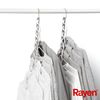 Rayen, Colgador Múltiple, Capacidad Para 6 Perchas, 4 Unidades, H: 26 X 7,2 X 5,2 Cm, V: 37 Cm X 5,2 Cm