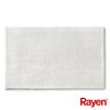 Rayen, Alfombra De Baño, Rectangular, Base Antideslizante, 100% Microfibra, Suave, 80 X 50 Cm, Blanco