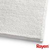 Rayen, Alfombra De Baño, Rectangular, Base Antideslizante, 100% Microfibra, Suave, 80 X 50 Cm, Blanco