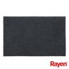 Rayen, Alfombra De Baño, Rectangular De Secado, Base Antideslizante, 100% Microfibra, Suave, 80 X 50 Cm, Negro