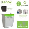 Ecosystem Sistema Modular De Reciclaje 25 Litroverde