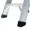 Taburete-escalera Industrial De Aluminio Doble Acceso 2 X 2 Peldaños Serie Stool New Comfort