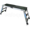 Plataforma De Trabajo Profesional De Aluminio Plegable 3 Peldaños 45x150 Serie Karla