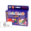 Tempera Liquida Playcolor Liquid Glitter 40 Ml Caja De 6 Unidades Colores Surtidos