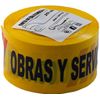 Cinta De Balizamiento: "obras Y Servicios". 250 Mt.