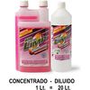 Fregasuelos Limpiador Concentrado Perfume Floral. Botella 1 Lt.