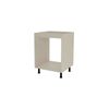 Mueble Cocina Bajo Para Fregadero En Varios Colores 85 Cm(alto)60 Cm(ancho)60 Cm(largo) , Color - Blanco Mate