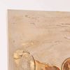 Cuadro Artesanal Nature Oro Acrílico 50 X 150 X 3,5 Cm