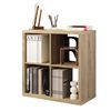 Estanteria cubo 4 huecos blanco brillo libreria juvenil almacenaje 77x77x39