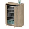 Mueble Armario Zapatero Auxiliar Multiusos Pasillo Habitacion Cocina Color Cambrian 101x74x37 Cm