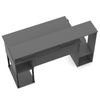 Mesa Gamer Neru 90x150x67 Cm - Color Gris