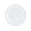 Plato Llano Quid Basic Cerámica Blanco (ø 27 Cm) (12 Unidades)