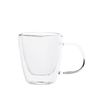 Taza Quid Serenia Transparente Vidrio 100 Ml (6 Unidades)