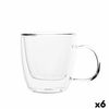 Taza Quid Serenia 200 Ml Transparente Vidrio 6 Unidades (pack 6x)