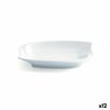 Plato Quid Gastro Fun Pequeño Blanco Cerámica 15,5 X 10 Cm (12 Unidades) (pack 12x)