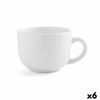 Taza Quid Snow Blanco Cerámica 400 Ml (6 Unidades) (pack 6x)