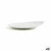 Plato Llano Ariane Vital Coupe Cerámica Blanco (24 Cm) (12 Unidades)