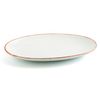 Fuente De Cocina Ariane Terra Ovalado Cerámica Beige (ø 26 Cm) (12 Unidades)